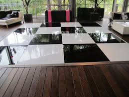 Black And White Dance Floor Dance Floor Flooring Led Dance