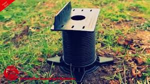 Construire Les Fondations D Une Terrasse Ou Abri De Jardin Rapidement Youtube