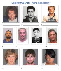 Celebrity Mug Shots For Picture Round Trivia Night Trivia Night Celebrity Pictures Trivia