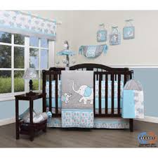Find great deals on ebay for elephant crib bedding. Geenny Blizzard Blue Grey Elephant Baby Nursery Crib Bedding Set