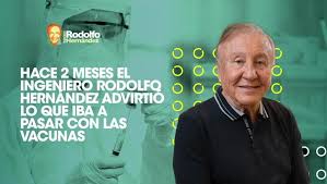 Rodolfo hernandez, american lawyer, partner of mcaimon and hernandez, specializing in the field of general civil and trial practice. Ing Rodolfo Hernandez Suarez Hace 2 Meses El Ingeniero Rodolfo Hernandez Advirtio Lo Que Iba A Pasar Con Las Vacunas Facebook