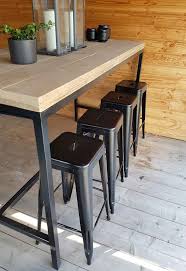 pin op industriele bartafels