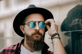 Ochelari de soare Steampunk stil Retro Rotunzi model Rudo lentila UV400  culoare Albastru deschis