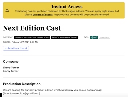 Последние твиты от backstage casting (@backstagecastin). Casting Scams How To Identify Avoid Fake Casting Calls