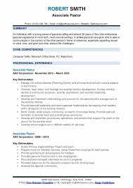 Check spelling or type a new query. Associate Pastor Resume Samples Qwikresume