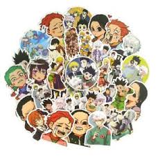 Decorate your laptops, water bottles, helmets, and cars. 100pcs Japan Anime Hunter X Hunter Stickers For Laptop Phone Water Bottle Guitar Ebay