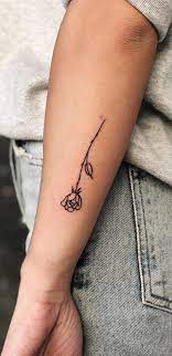 30 Simple And Small Flower Tattoos Ideas For Women Small Forearm Tattoos Forearm Tattoo Women Rose Forearm Tattoo