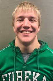 Eureka's Joel Baer making smooth transition from football to wrestling