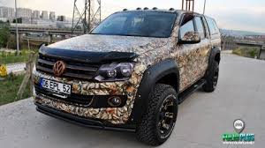 Vw Amarok Avca Kamuflaj Hunter Deerskull Camo Kamuflaj Jipler Volkswagen