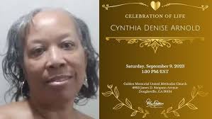 Celebration of Life for Cynthia Denise Arnold