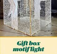 LED Gift Box Motif Light