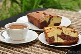 Bakar api atas bawah suhu 180°c selama 50 minit bergantung pada tahap kepanasan oven. Resepi Kek Marble Lembap