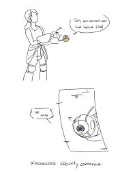 Little Snake Tail Me Portal 2 Was Such A Beautiful And Inspiring Portal Game Portal Art Portal Memes