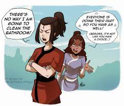 Azula and Katara arguing [Vago] : r/TheLastAirbender