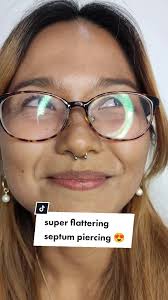 With a steady hand and piercing at the right sweet spot, this septum p...