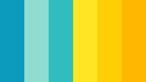 Jasper yellow and sweet daphne, both by benjamin moore. Blue Green Yellow Color Scheme Blue Schemecolor Com