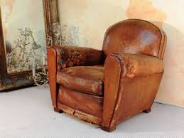 Antique French Club Leather Chair Chairs For Sale Leather Lounge Chair Classic Chair