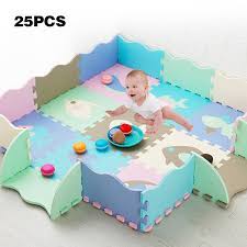 Infinno inflatable tummy time mat premium baby water play mat for infants and toddlers baby toys for 3 to 24 months, strengthen your baby's muscles, portable 4.4 out of 5 stars 5,944 1 offer from $14.97 25pcs Kids Toys Eva Children S Mat Foam Carpets Soft Floor Mat Puzzle Baby Play Mat Floor Developing Crawling Rugs With Fence Play Mats Aliexpress