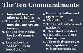The Ten Commandments Were Rules Made By God When We Follow These Laws We Are Truly Faithful To God Commandment Quotes Words Commit Adultery