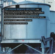 U2songs U2 The Ground Beneath Her Feet Promotional Release