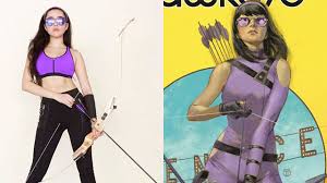 Freefall #otto schmidt #look everyone it's the even better hawkeye #wearing purple lipstick for aesthetic. Stargirl Actress Artemis Lobbies Hard For Kate Bishop Hawkeye Role