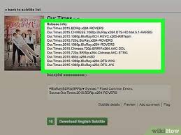 Tvsubtitles.net the best tv shows subtitles downloading place, with the largest collection of subtitles for tv shows on the world. How To Download Subtitles From Subscene 10 Steps With Pictures