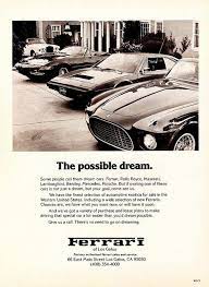 Ferrari Ad Ferrari Poster Car Advertising Car Dealer