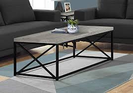 Top sellers most popular price low to high price high to low top rated products. Get The Monarch Specialties Modern Coffee Table For Living Room Center Table With Metal Frame 44 Inch L Grey Reclaimed Wood Look Black From Amazon Now Accuweather Shop