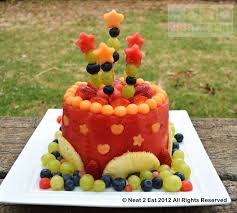 Not only did i have to purchase specific ingredients (cake flour, glucose, grapeseed oil, clear vanilla extract), i also. Fabulous Watermelon Ideas For Summer Bbqs B Lovely Events Healthy Birthday Cakes Fruit Cake Watermelon Fruit Birthday Cake