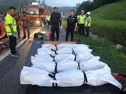 The accident appeared to related to the weather, with tropical storm claudette battering the state as it headed toward north carolina. Five Die In Bukit Beruntung Accident