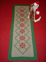 By stitchworks $6.00 sale $4.79. Holiday Table Runner Crochet Pattern By Donna Barranti