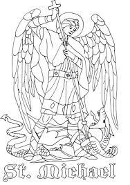 Free saint michael catholic coloring page. Pin On Clever Crafts