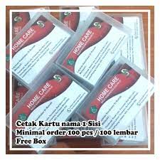 Home contoh design contoh kartu nama / name card simpel elegan. Print Name Card 1 Side Free Box Minimum Order 100 Sheets Shopee Philippines