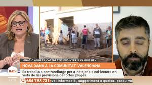🔵 El catedrático de @caminosupv, Ignacio Andrés Domenech, ha hecho unas  declaraciones para el programa de À Punt Media, Bon dia Comunitat  Valenciana. , ⏯️ Escucha su intervención aquí