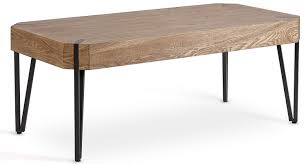 The convenience concepts winston coffee table is sure to bring rustic style to your living room. Rustic Wood And Metal Cocktail Table With Shelf For Living Room Vintage Espresso Dyh Coffee Table Home Kitchen Living Room Furniture Kanakadurgamma Org