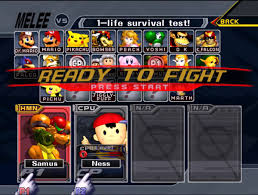 Melee due to heavy requests from japanese players; Font Name From Smash Bros Forum Dafont Com