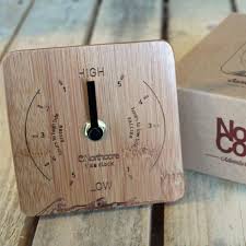 northcore bamboo desk top tide clock tide clock clock bamboo