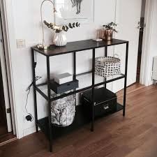 Ikea S Vittsjo Regal Is An Affordable And Easy To Chop Entrance Diy Living Room Wohungsdekoration Haus Interieurs Zimmer Dekor Ideen