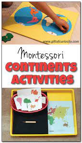 4 Simple Montessori Activities For Teaching The Continents Gift Of Curiosity