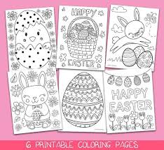 Here's a list of my favorite adorable printable easter coloring pages! Printable Easter Coloring Pages Mom Wife Busy Life