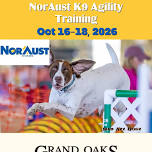NorAust K9 Agility Training, Oct 16-18, 2026