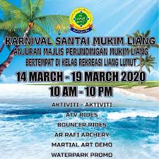 13.03.2020 (jumaat) 21.03.2020 (sabtu) cuti pertengahan tahun: Karnival Santai Di Llrc Sempena Cuti Sekolah Penggal Pertama Tahun 2020 Home Facebook