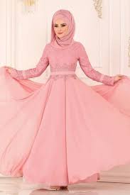 Modaselvim Abiye Dantelli Sifon Abiye 8812w153 Pudra Mankenler Elbiseler Elbise