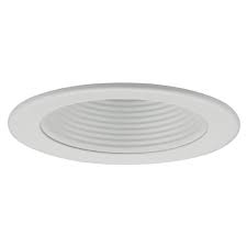 Torchstar 6 inch recessed can light trim with satin nickel metal step baffle, detachable iron ring included, fit halo and juno remodel recessed housing. Decorative Recessed Lighting Trims Recessed Can Trims
