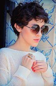 30 Easy Hairstyles For Short Curly Hair Curly Pixie Haircuts Curly Pixie Hairstyles Curly Hair Styles Naturally