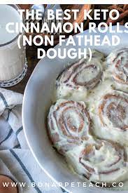 The Best Keto Cinnamon Rolls Recipe Keto Cinnamon Rolls Low Carb Baking Keto