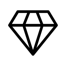 For example, pear shaped, round brilliant and cushion all refer to the actual shape and appearance of the diamond. Diamond Outlined Shape Free Vector Icons Designed By Freepik Diamond Outline Diamond Template Free Shapes