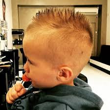 Although some of the styles in our collection may be a bit too adventurous and trendy, there is plenty of time to let your son's hair grow. 20 Awesome And Edgy Mohawks For Kids