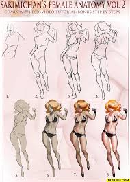Sakimichan Female Anatomy Vol 2 Female Anatomy Digital Art Tutorial Character Design