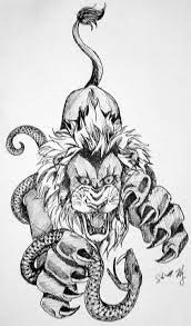 Maybe you would like to learn more about one of these? Lion And The Serpent By Usagi Rukia On Deviantart